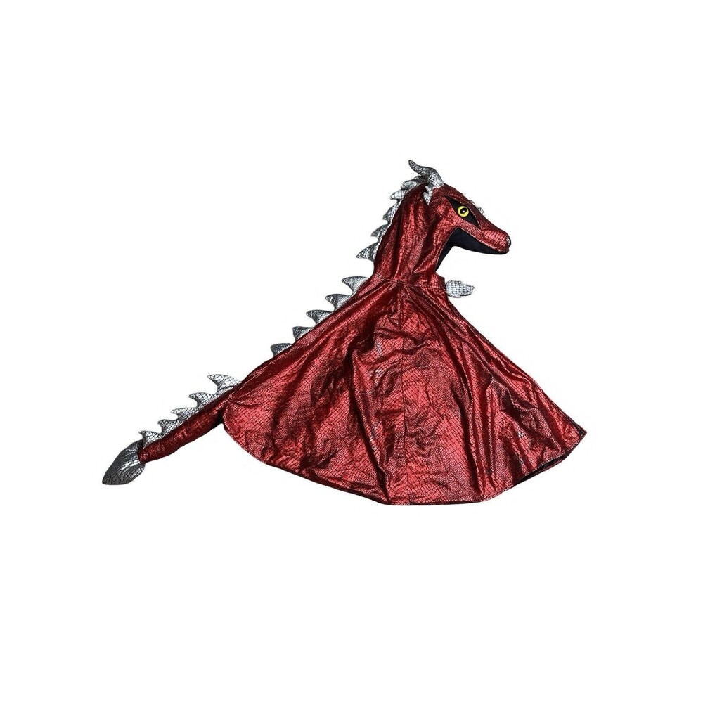 Kids Red Dragon Costume Cape